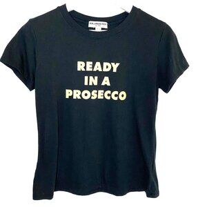 Sub_Urban Riot READY IN A PROSECCO CLASSIC TEE - Black Women's Size XS